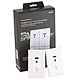 HDMI Over Cat5e/Cat6 Extender Wall Plate with LED Indicator (Pair), Single Port (1P), White