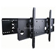 Titan Series Full Motion Wall Mount featuring Solid Aluminum Arms for Large TVs 175lbs Black