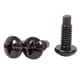 12/24 Screw for Rack, 50 pcs Black