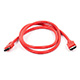 Monoprice 3ft SATA External Shielded Cable - eSATA to eSATA (Type I to Type I) - Red