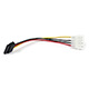 Monoprice 6inch SATA 15pin Female to Molex 4pin Male Power Adapter