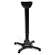 Vertical Adjusting Ceiling Bracket for Projector w/ 400 - 600mm Extension (Max 22Lbs) - BLACK