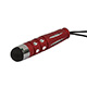 1.75" Aluminum Stylus for all iPad®, iPhone®, iPod®, Tablets, and SmartPhones - Red Bling