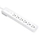 6 Outlet Slim Surge Protector Power Strip - 540 Joules