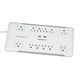 12 Outlet Power Surge Protector w/ 2 Built-In USB Charger Ports - 4230 Joules