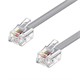 Phone Cable, RJ11 (6P4C), Straight - 7ft for data