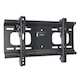 Stable Series Slim Tilting Wall Mount for Medium 32 - 55 inch TVs Max 165 lbs Black UL Certified