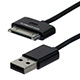 Monoprice 3ft SlimFit USB Sync Cable for all 30-pin iPad, iPhone, and iPod, Black