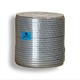 Cat3 Ethernet Bulk Cable - Flat,Stranded, UTP, Pure Bare Copper Wire, 26AWG, 1000ft, Silver