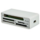 USB 2.0 Five Slot Card Reader - CF/ SD/ MS/ xD/ microSD & M2