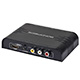 Monoprice Composite, S-Video, and HDMI to HDMI Converter and Switch with HDMI PAL NTSC Support