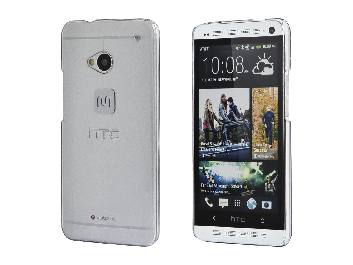 Monoprice Polycarbonate Case for HTC One - Clear - main image