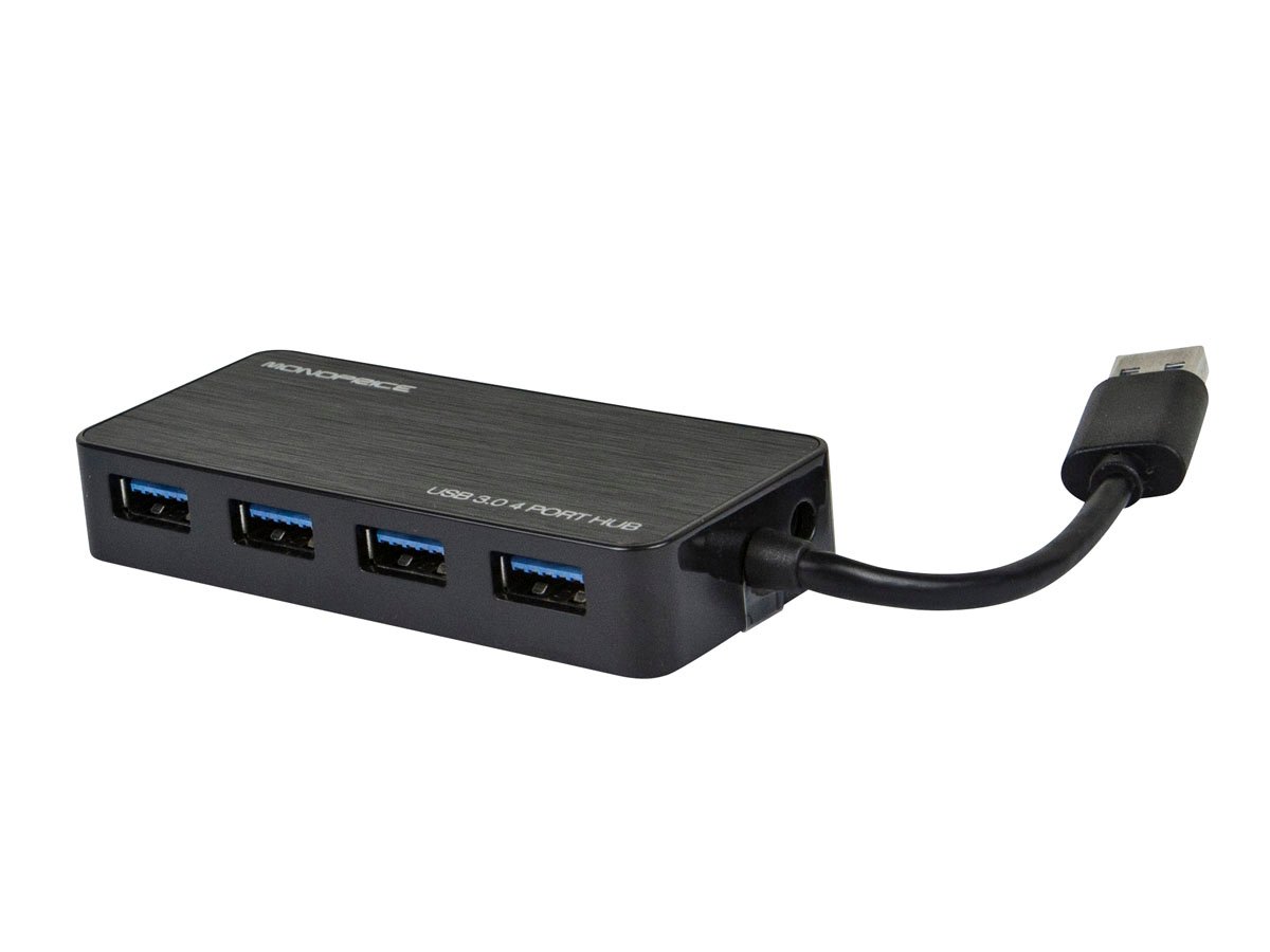 Monoprice USB 3.0 4 Port Hub with AC Adapter - main image