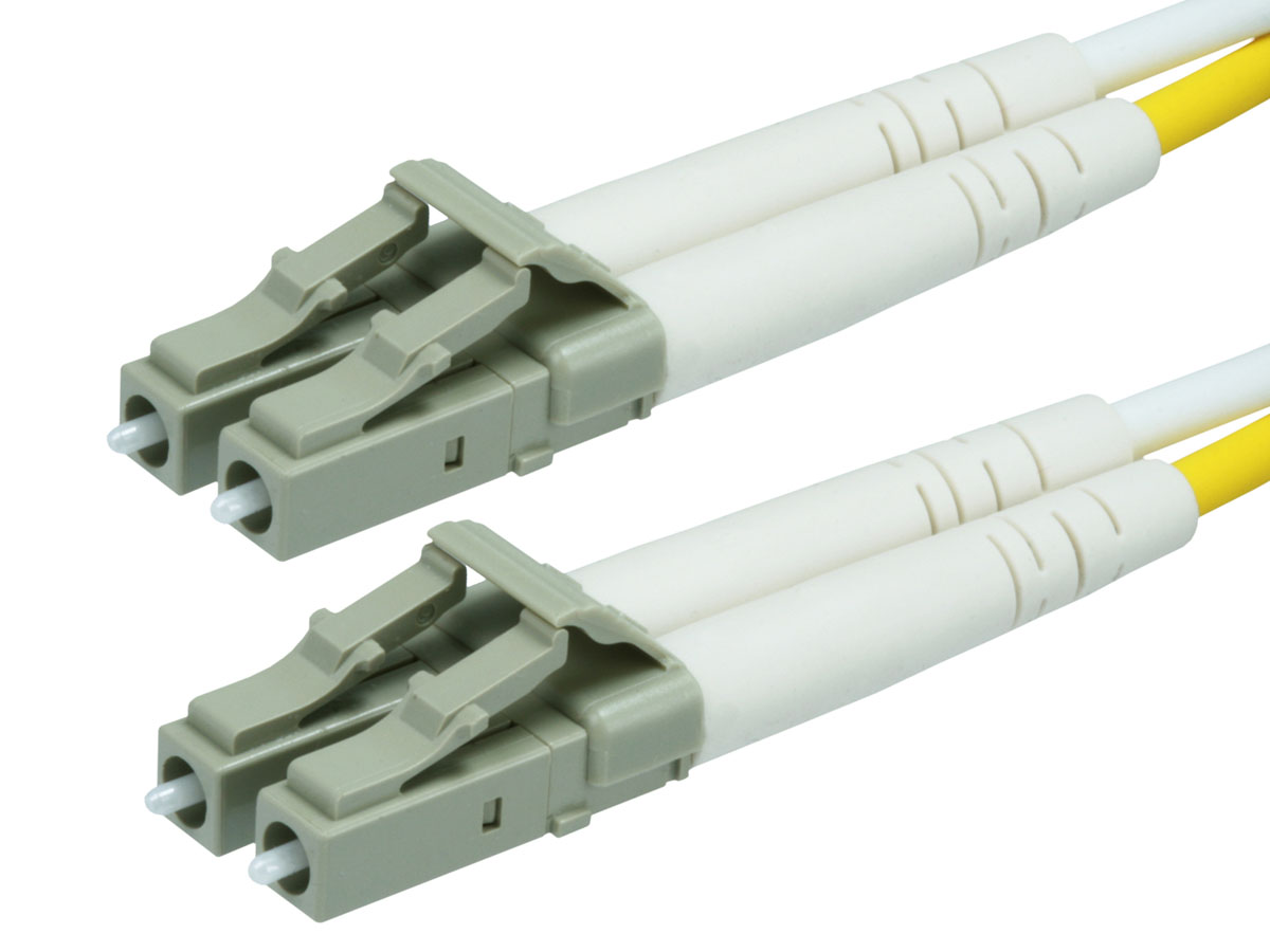 Monoprice OM1 Fiber Optic Cable - LC/LC, UL, 62.5/125 Type, Multi-Mode, Orange, 6m, Corning - main image