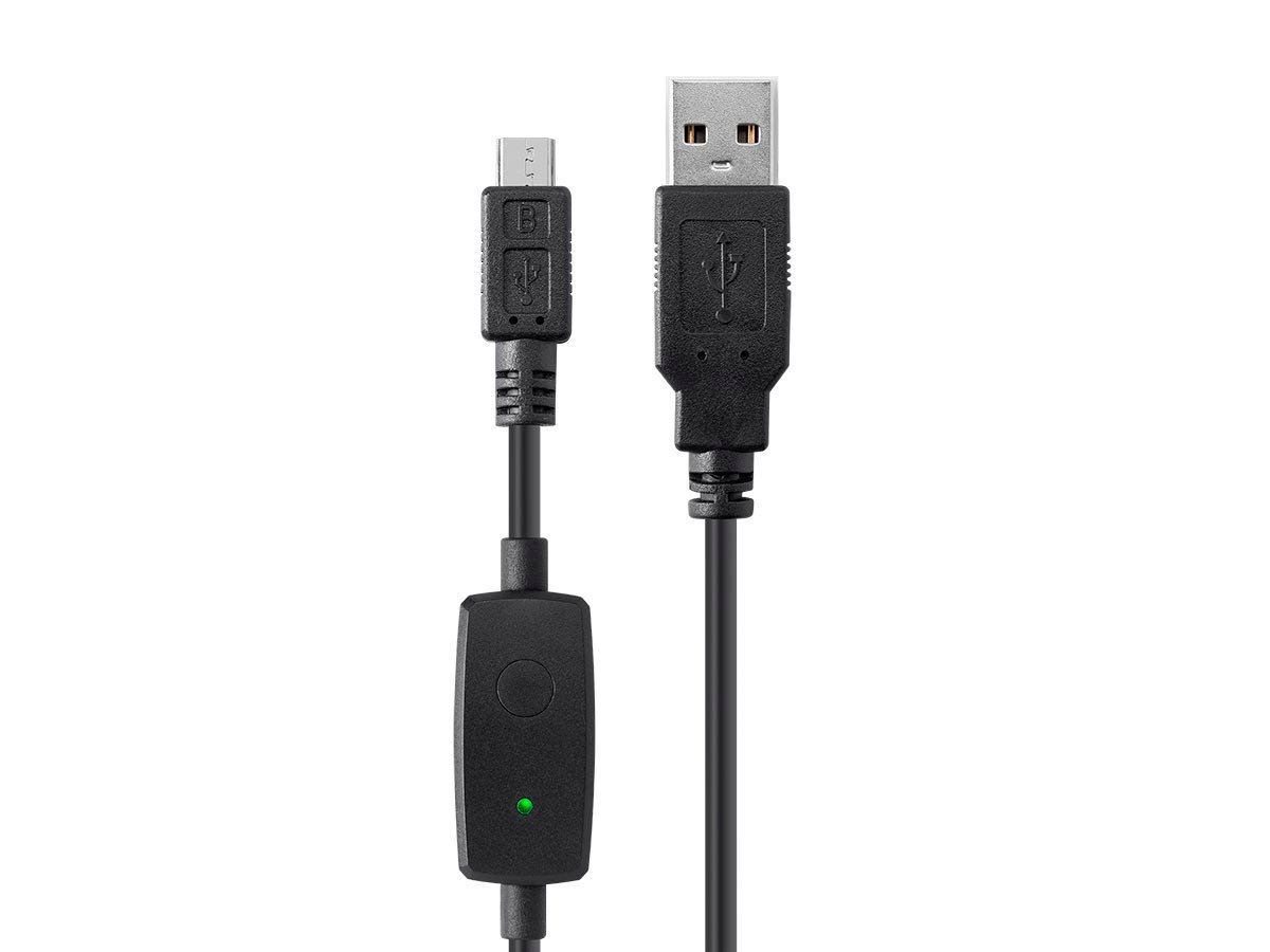 Monoprice 4.5ft USB 2.0 A Male to Micro B Male 30/20 AWG Fast Charge / Security Cable - main image
