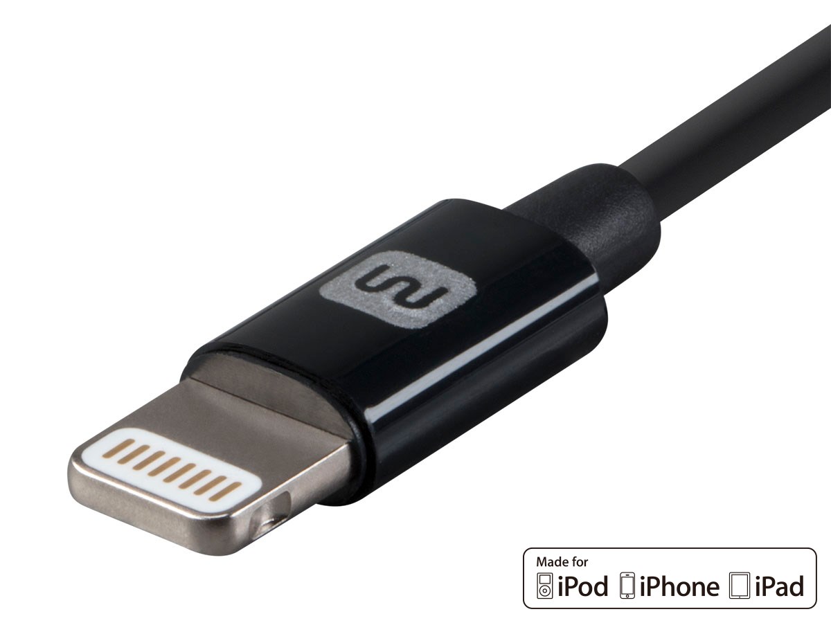 Sélectionnez la série Apple MFi certifié Lightning USB Sync & Charge Cable,  3 pieds - Monoprice®