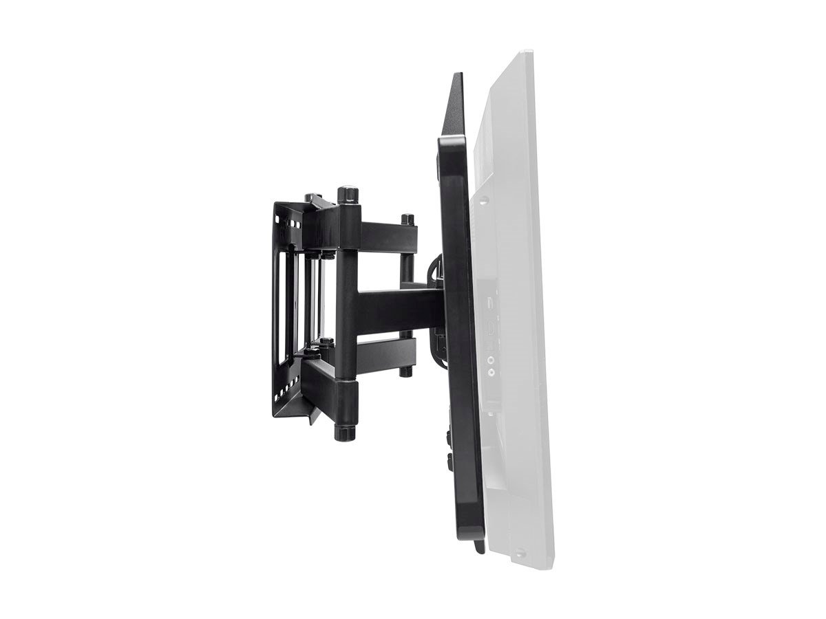 Monoprice Specialty Ceiling Mounted TV Wall Mount Bracket Extra Long  Extension Range to 62.6" For 23" To 43" TVs up to 110lbs, Max VESA  200x200 