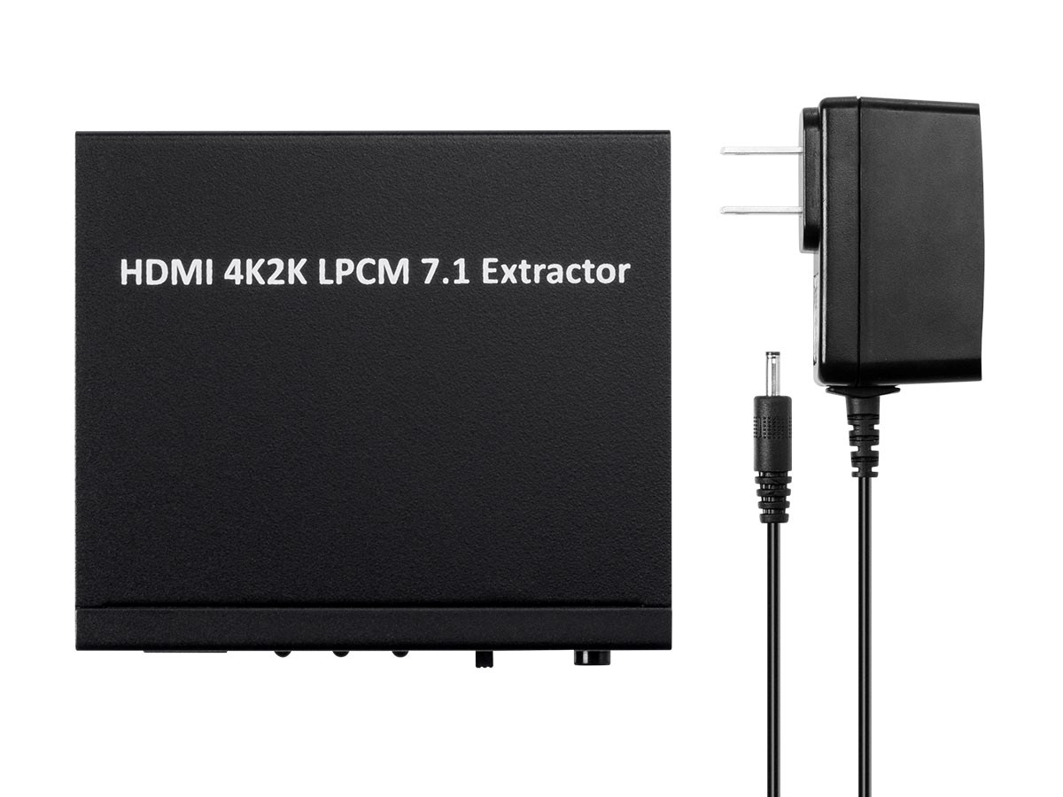 Monoprice Blackbird 4K Series 7.1 HDMI Audio Extractor -