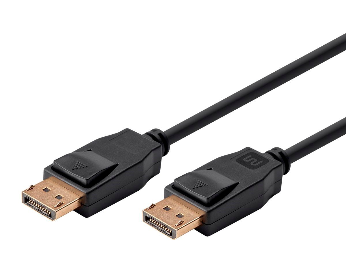 Photos - Cable (video, audio, USB) Monoprice Select Series DisplayPort 1.2 Cable, 3ft Black 