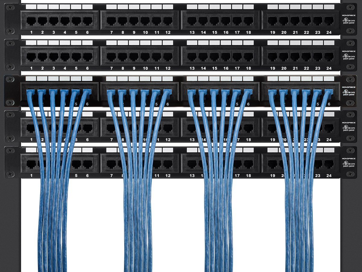 Ligawo 1 m Cat.7 Network/Internet Patch Cable Blue 