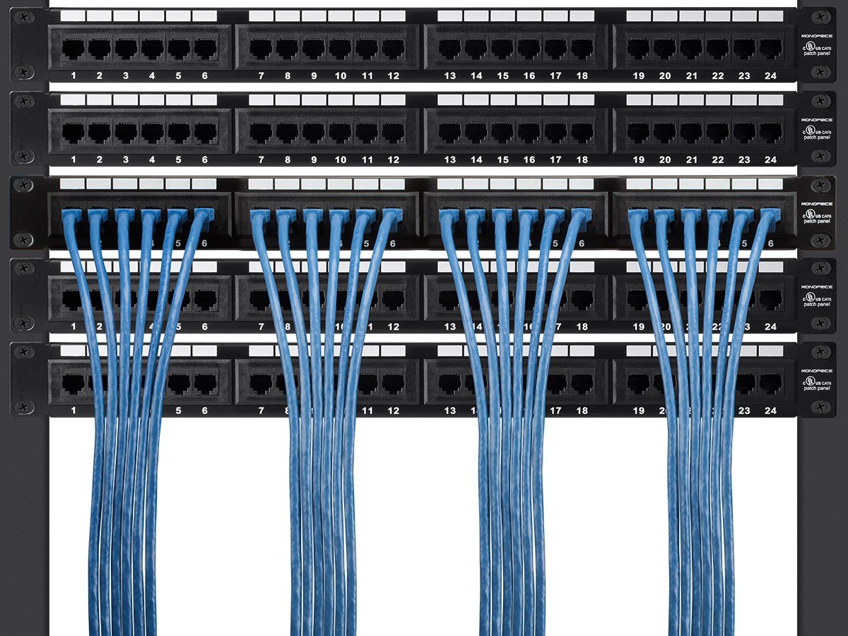 Cat 7 Patch Panel (100 Foot)