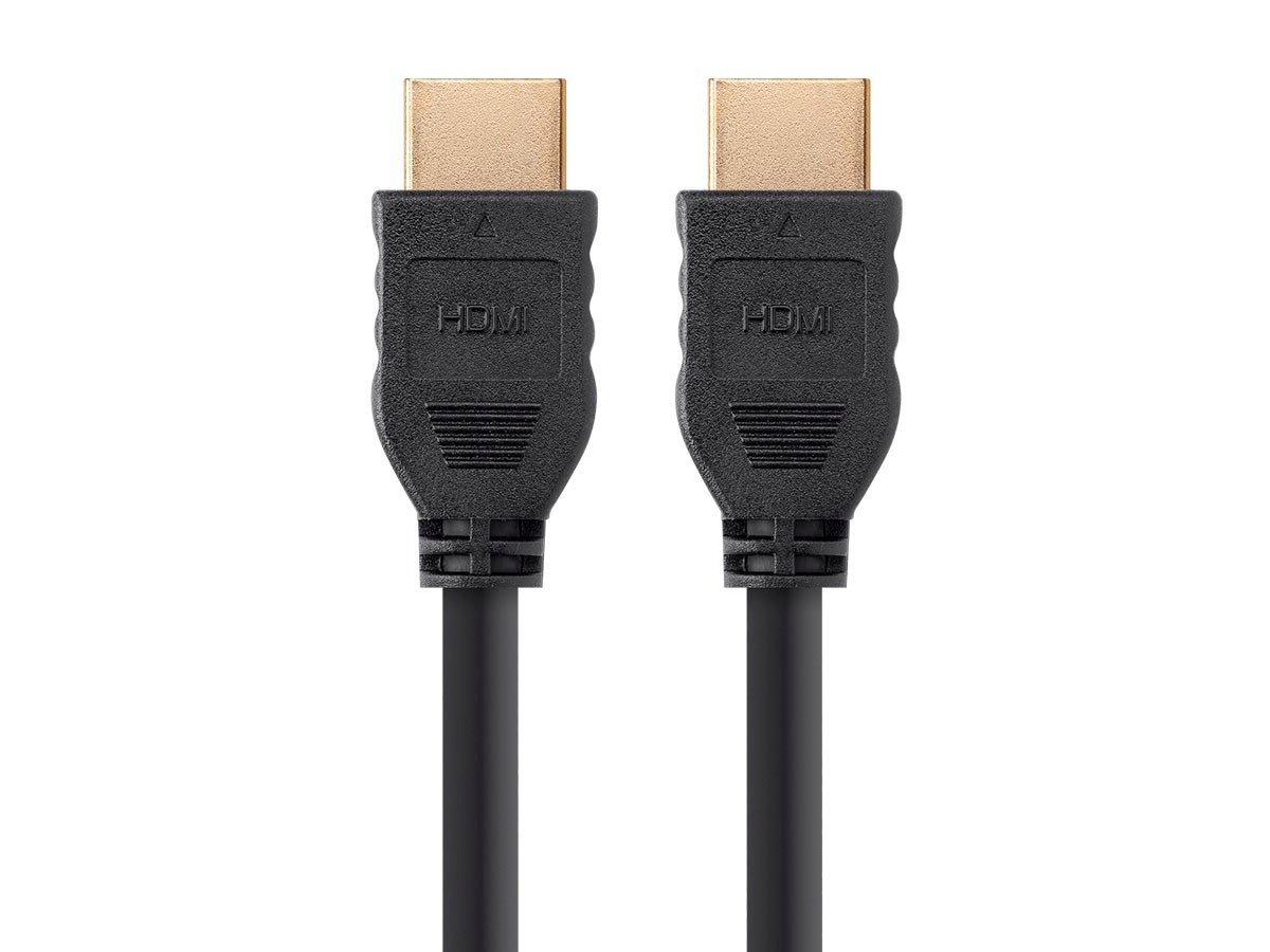 Monoprice 4K No Logo High Speed HDMI Cable 1.5ft - CL2 In Wall Rated 18 Gbps Black - main image