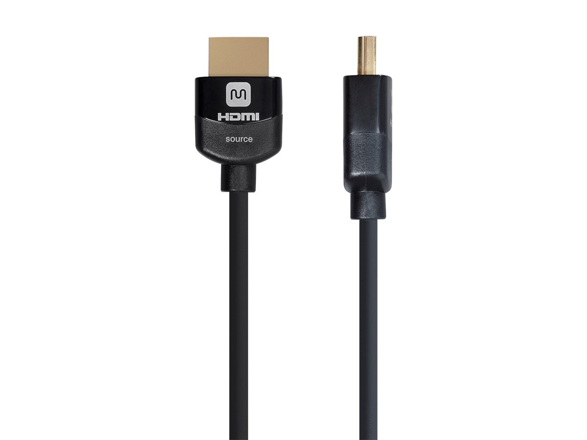 Monoprice 4K High Speed HDMI Cable 10ft - CL2 In Wall Rated 18Gbps Active Black (DynamicView) - main image