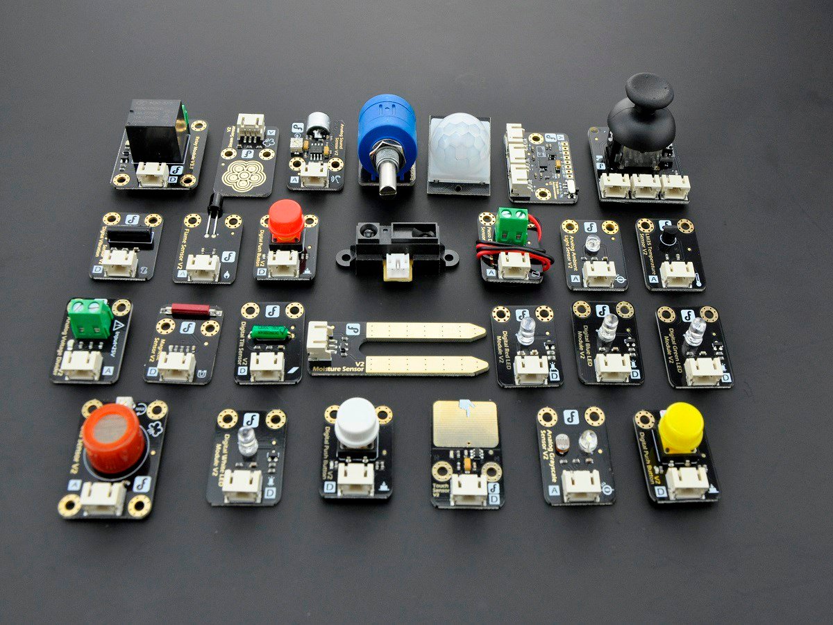 Monoprice 27-piece Sensor Set, Supports Arduino, Raspberry ...