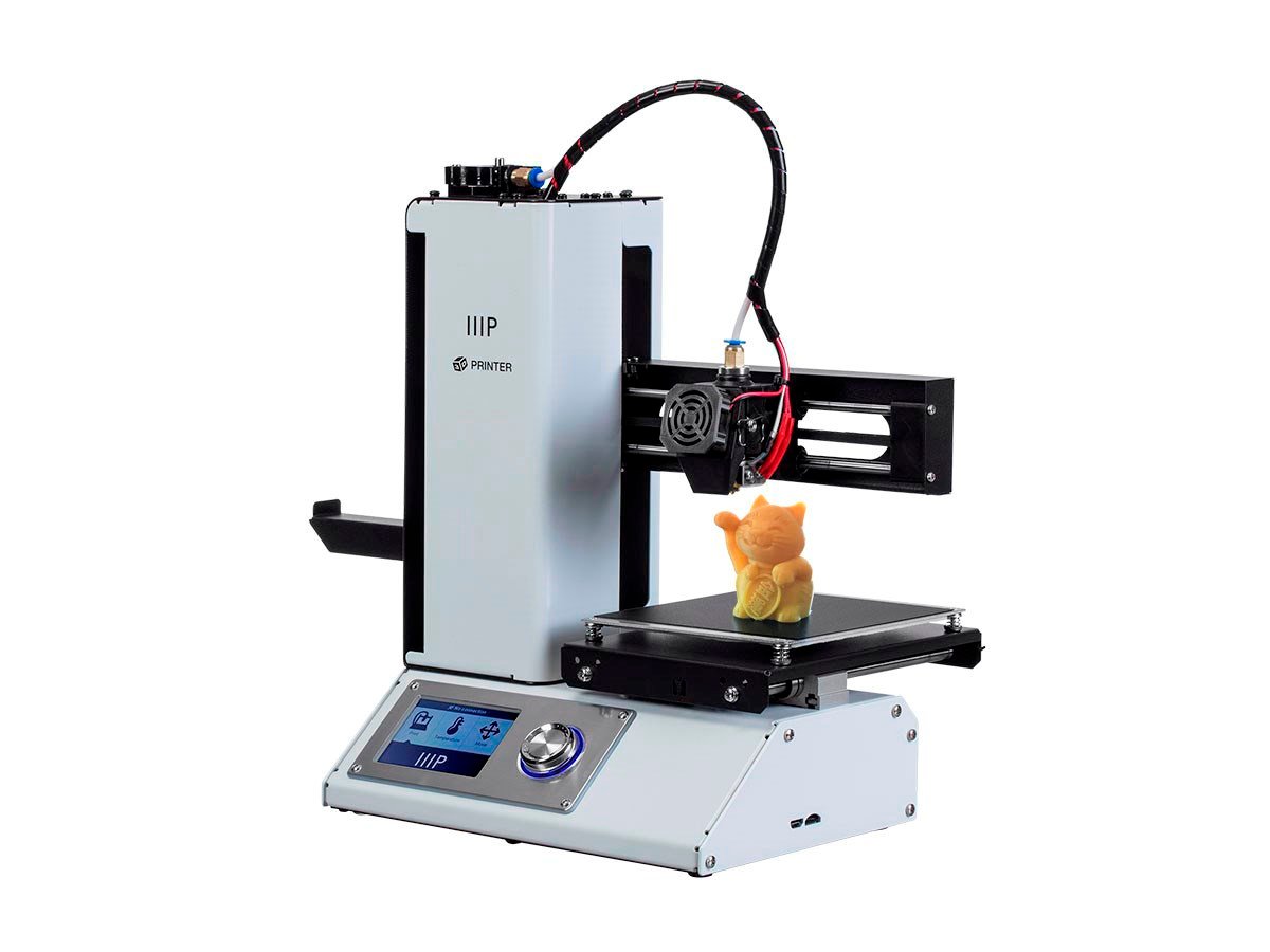 Flipper Decimal respektfuld Monoprice MP Select Mini 3D Printer V2, White - Monoprice.com