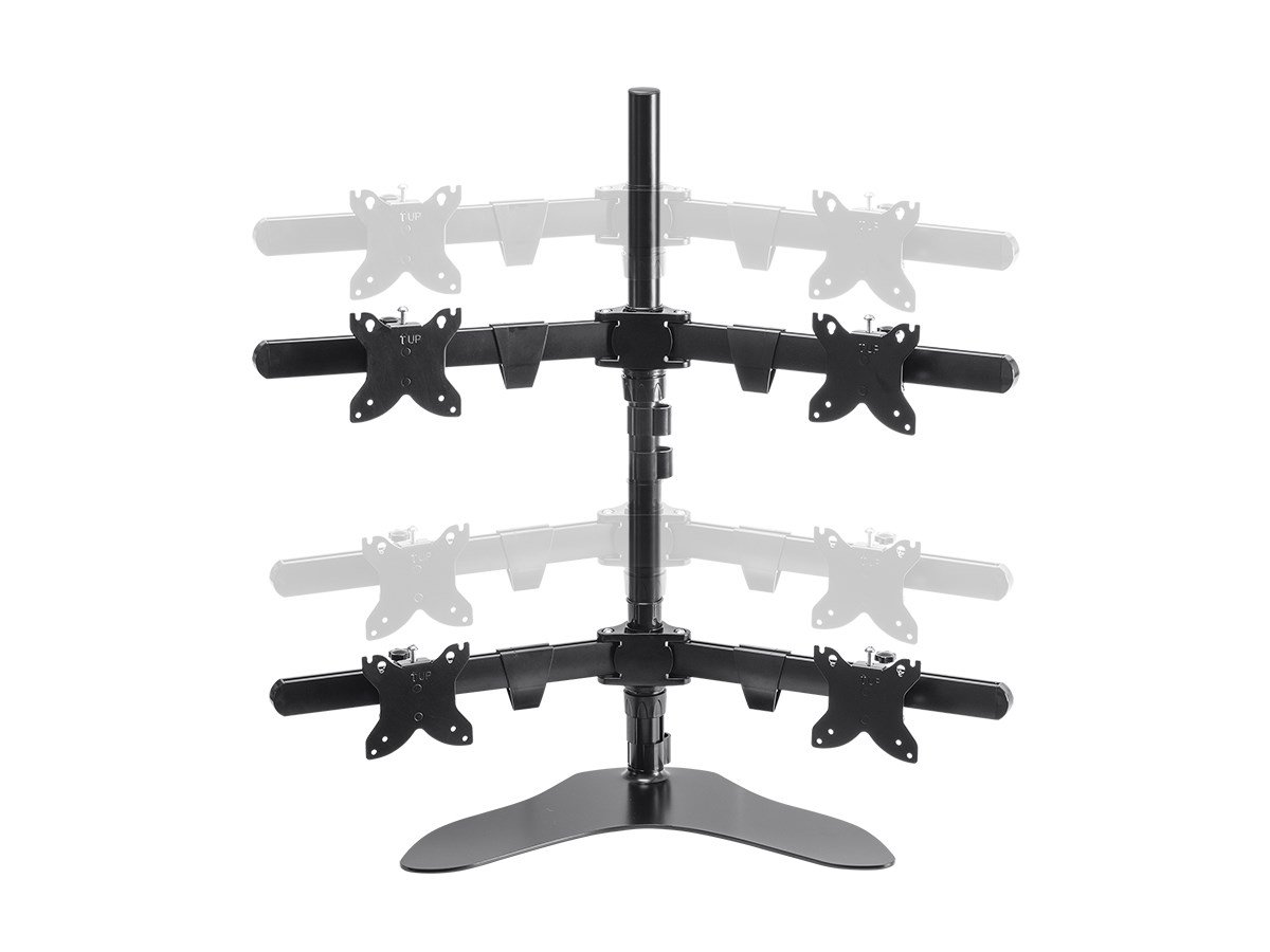 Monoprice 13816 Triple Monitor Free Standing Desk Mount