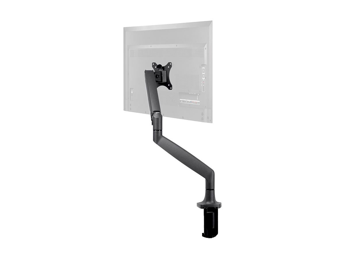 Slide 'n View Adjustable Single Monitor Desk Mount