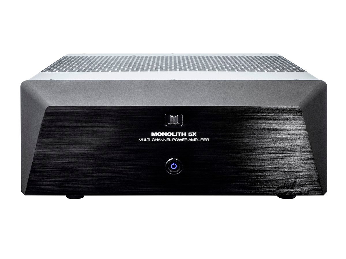 Monolith By Monoprice 5x200 Watts Per Channel Multi-Channel Home Theater Power Amplifier With XLR Inputs