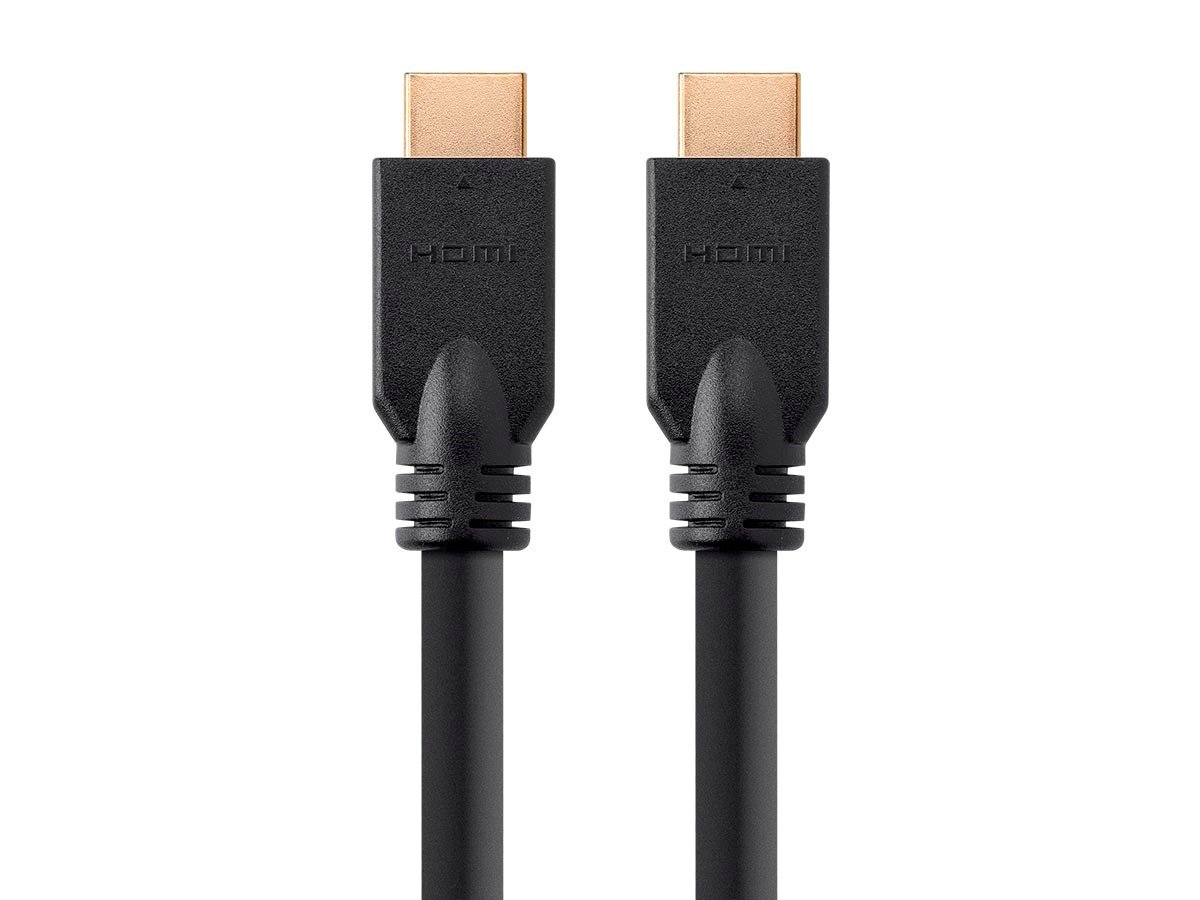 Photos - Cable (video, audio, USB) Monoprice 1080p No Logo High Speed HDMI Cable 30ft - CL2 In Wall 