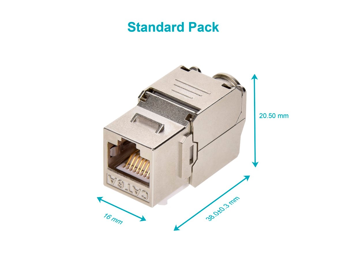Monoprice Entegrade Series Cat6/Cat6A Shielded RJ45 Toolless Die
