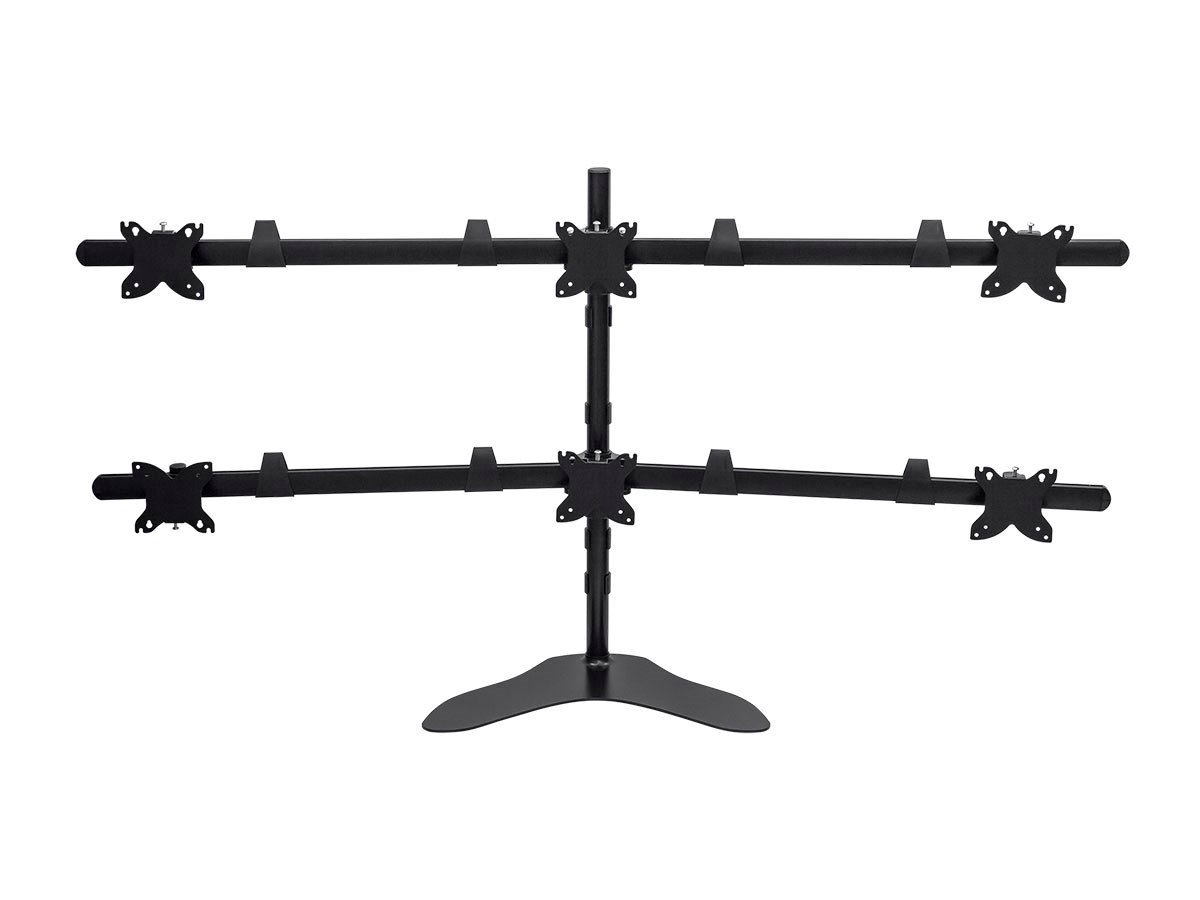 Monoprice Hex (6) Monitor Free Standing Desk Mount for 15~30in Monitors - main image