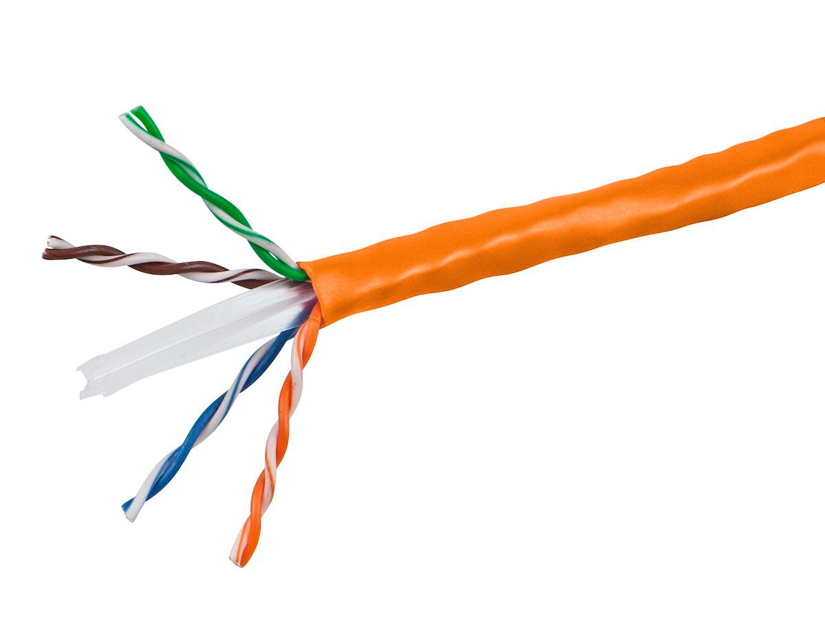 889028045718 UPC Monoprice Cat6 Bulk Cable Solid, 350 Mhz