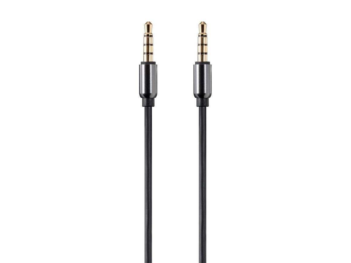Monoprice Onyx Series Auxiliary 3.5mm TRRS Audio & Microphone Cable, 10ft - main image