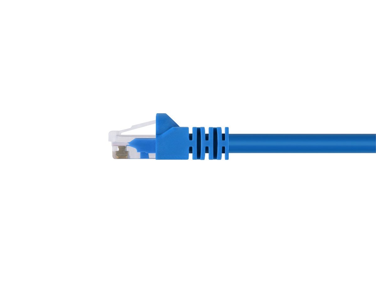 1Gigabit/Sec High Speed LAN Internet/Patch Cable 24AWG Network Cable with Gold Plated RJ45 Non-Booted Connector 1.5 Feet - Blue CABLECHOICE Cat5e Ethernet Cable 350MHz 