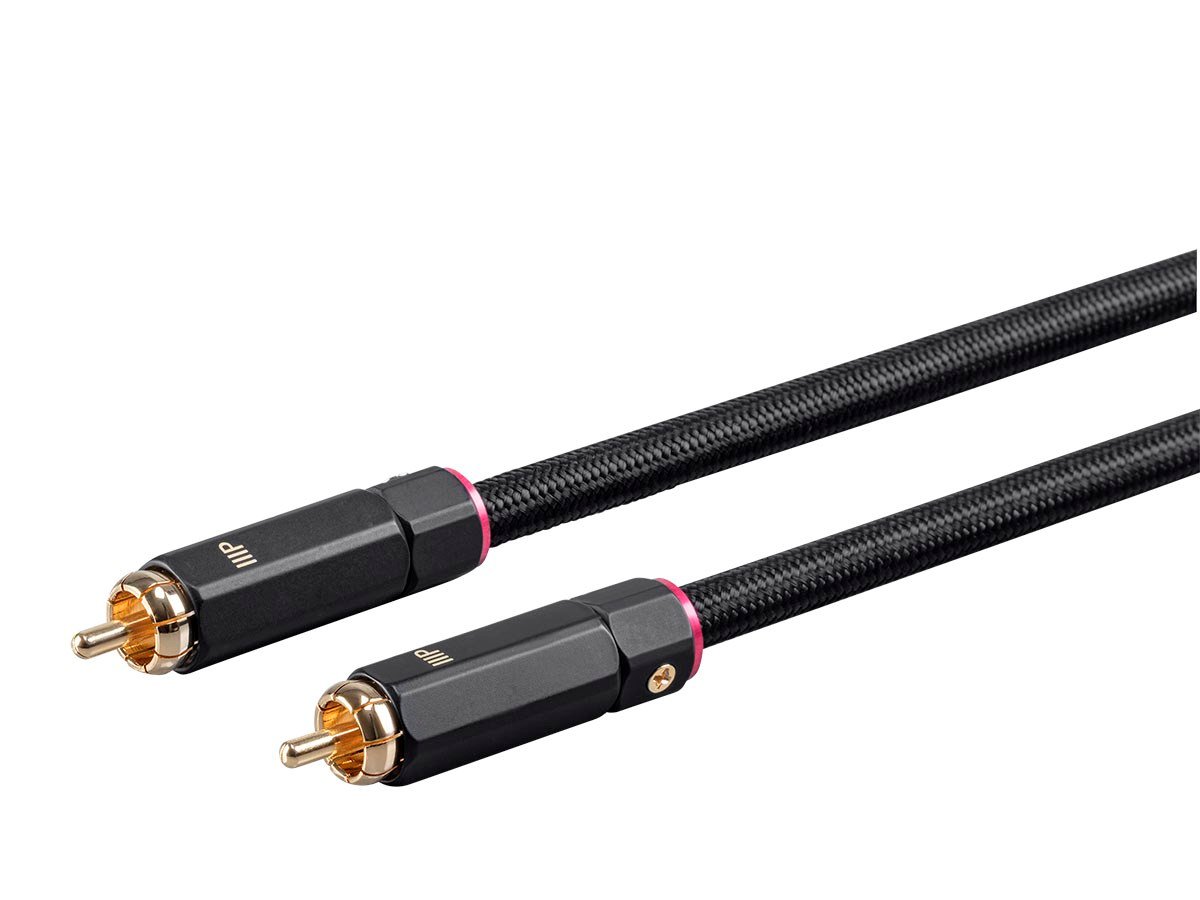 Monoprice Onix Series Digital Coaxial Audio/Video RCA Subwoofer CL2 Rated Cable, RG-6/U 75-ohm 15ft