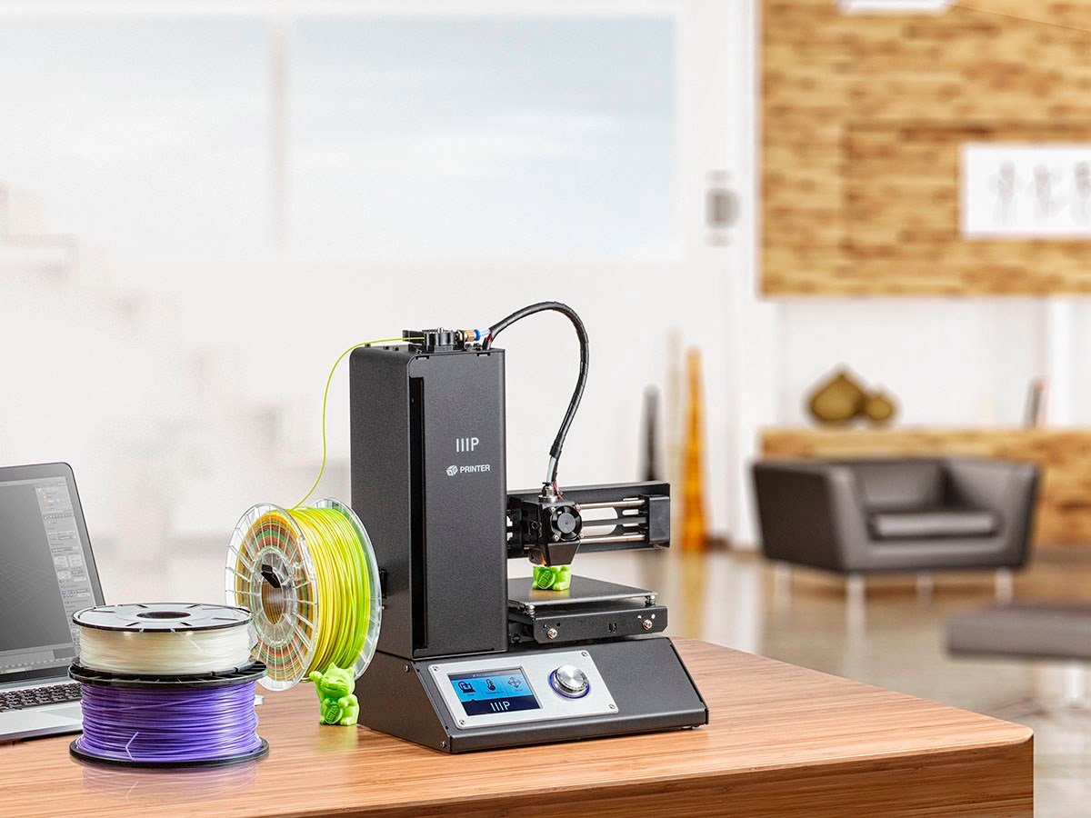 Monoprice MP Select Mini 3D Printer V2, Black - Monoprice.com