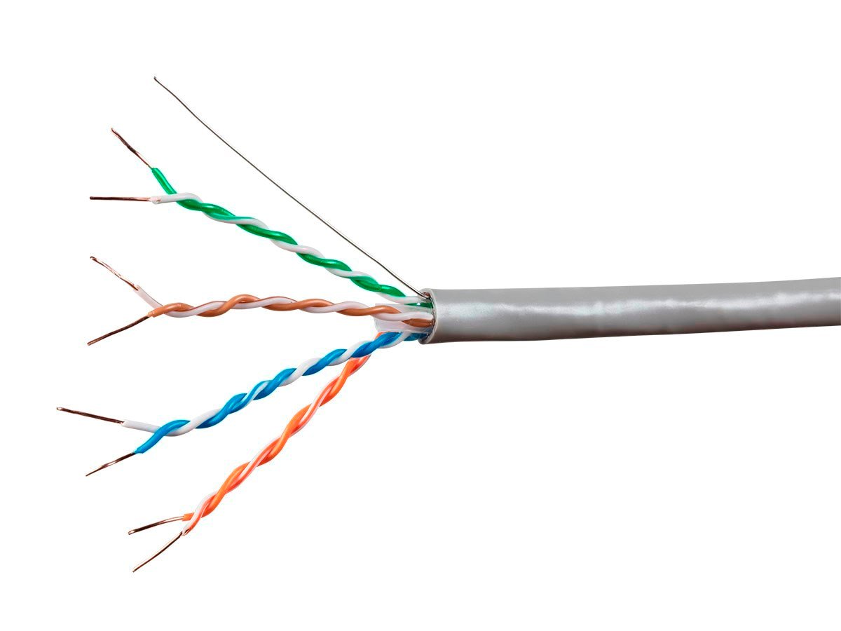 Monoprice Entegrade Cat6A Bulk Cable Solid, 550MHz, UTP, CMP