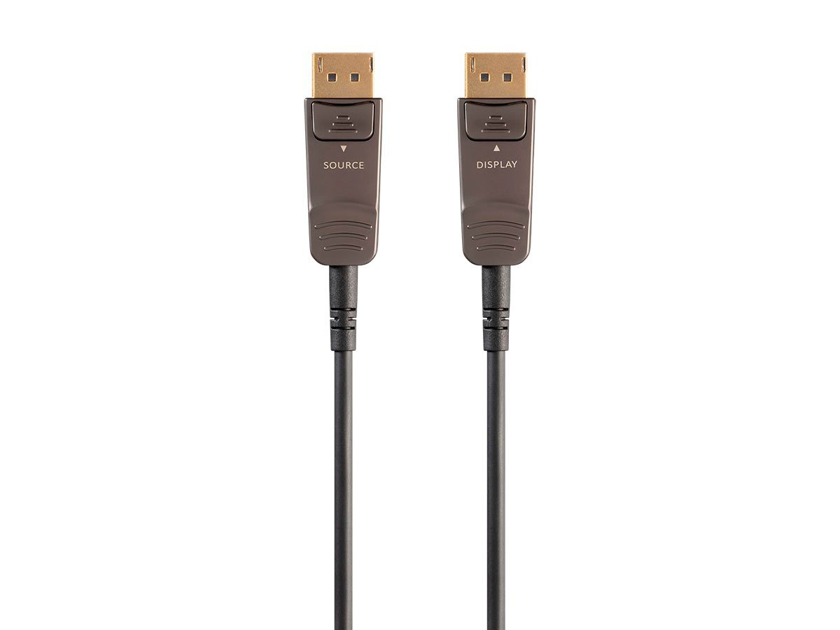 Photos - Cable (video, audio, USB) Monoprice SlimRun AV DisplayPort Cable, 32.4Gbps, 8K@30Hz, 5K@60 