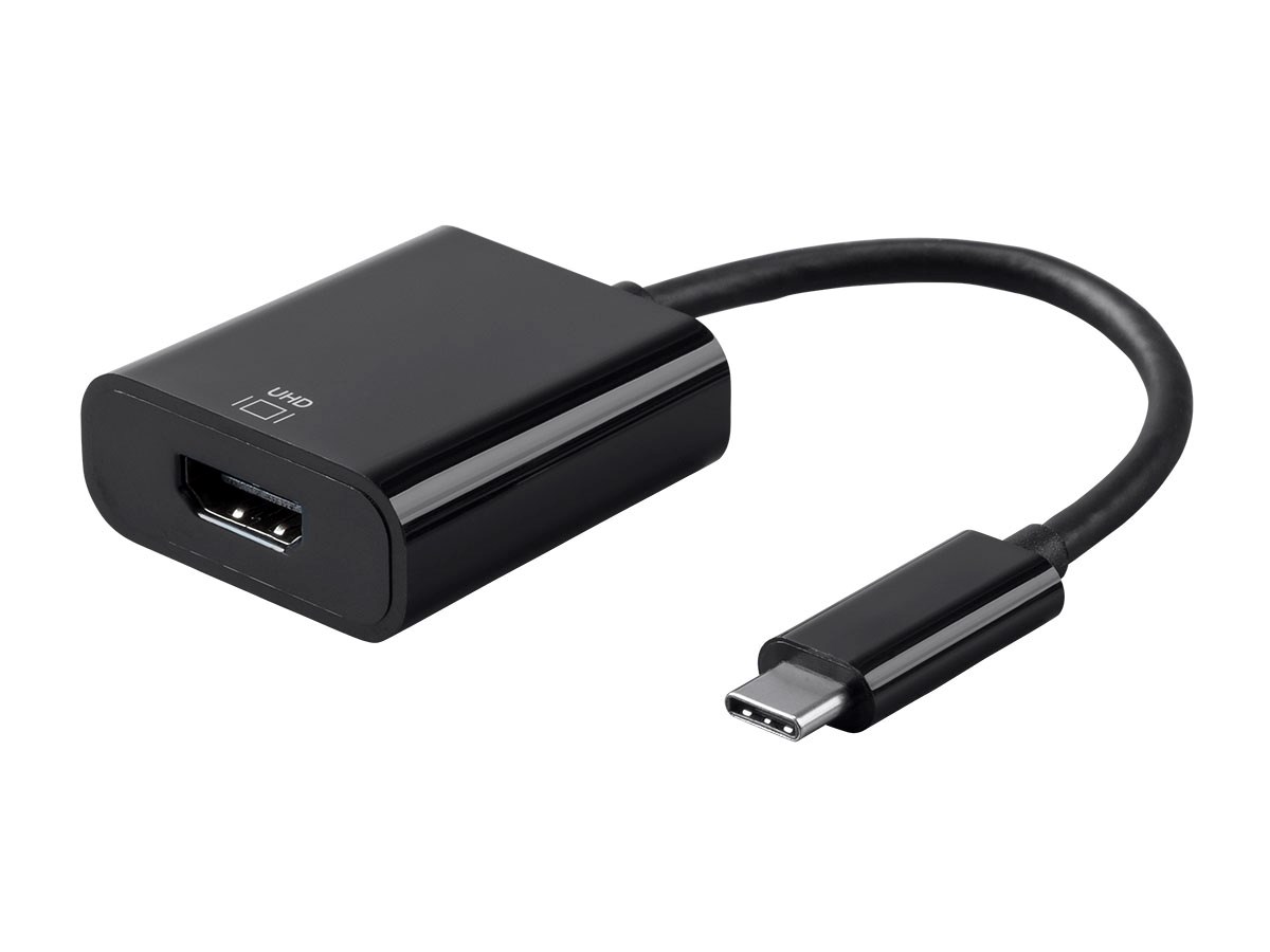 Monoprice Select Series USB-C to HDMI Adapter 4K at 60Hz, UHD, Black - main image