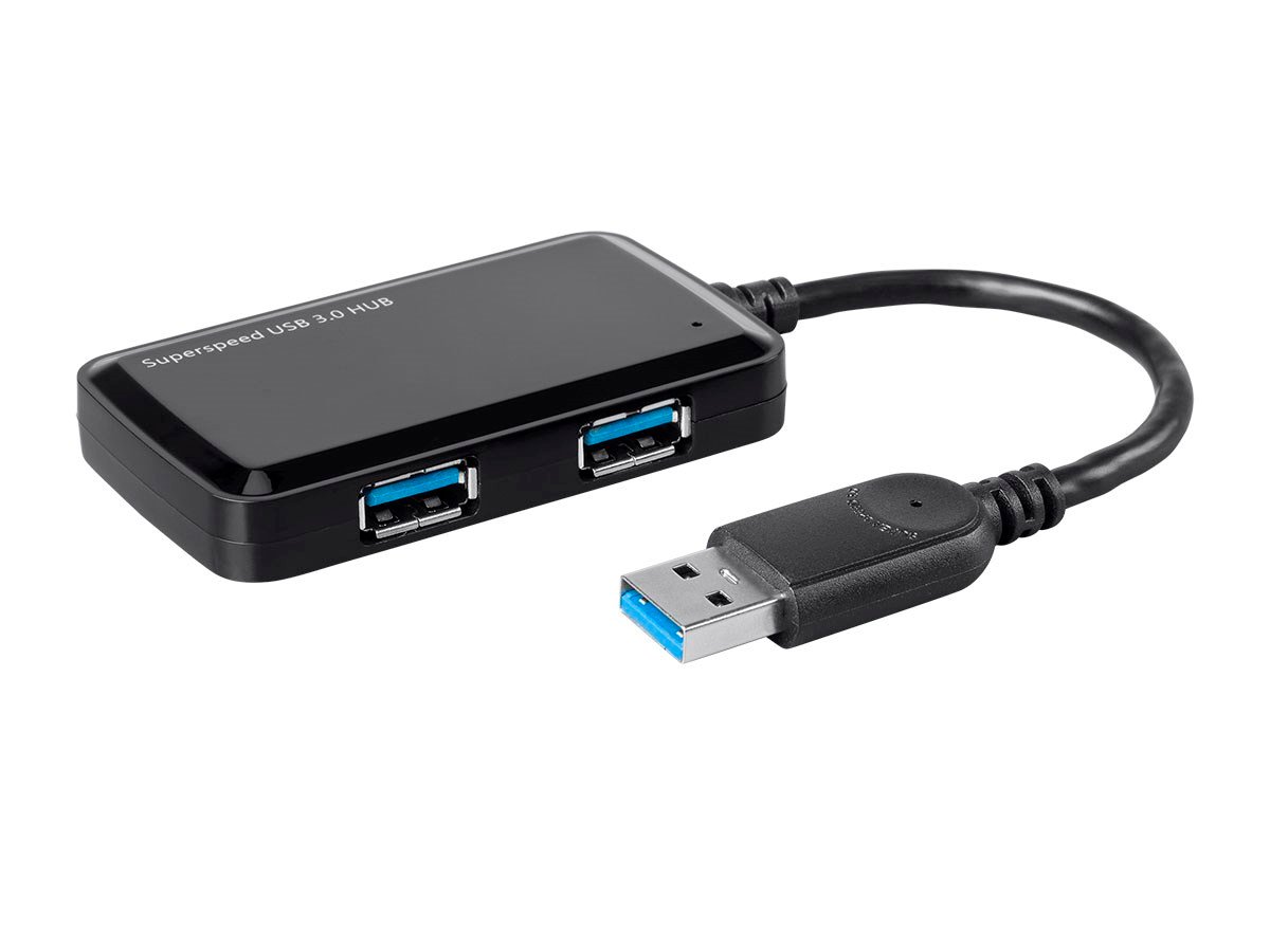 Monoprice Mini 4-port USB 3.0 Travel Hub - main image