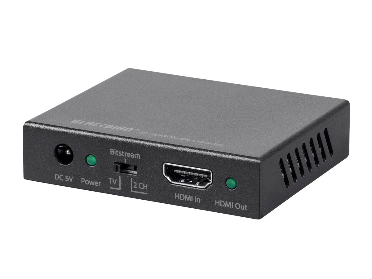 Monoprice Blackbird 4K HDMI Audio Extractor, 18Gbps, HDCP 2.2 - main image