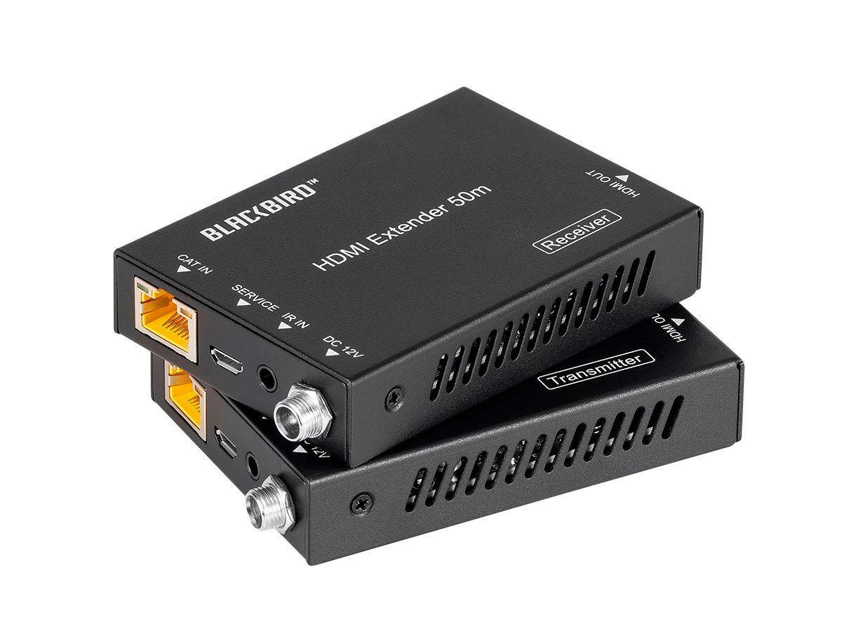 Monoprice Blackbird HDMI Extender over Single 100m CAT6 (TCP/IP) with IR  Support