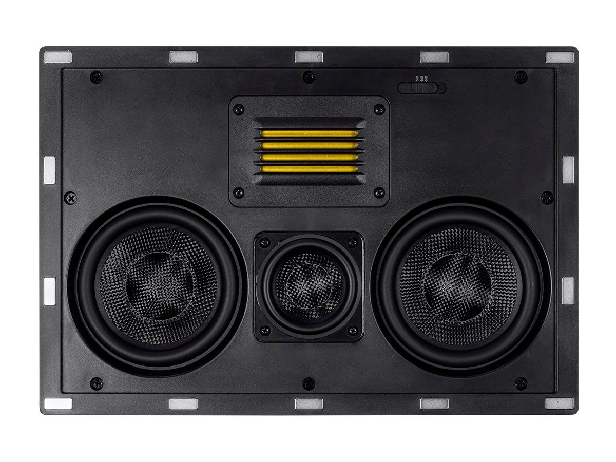 On wall store center channel speaker