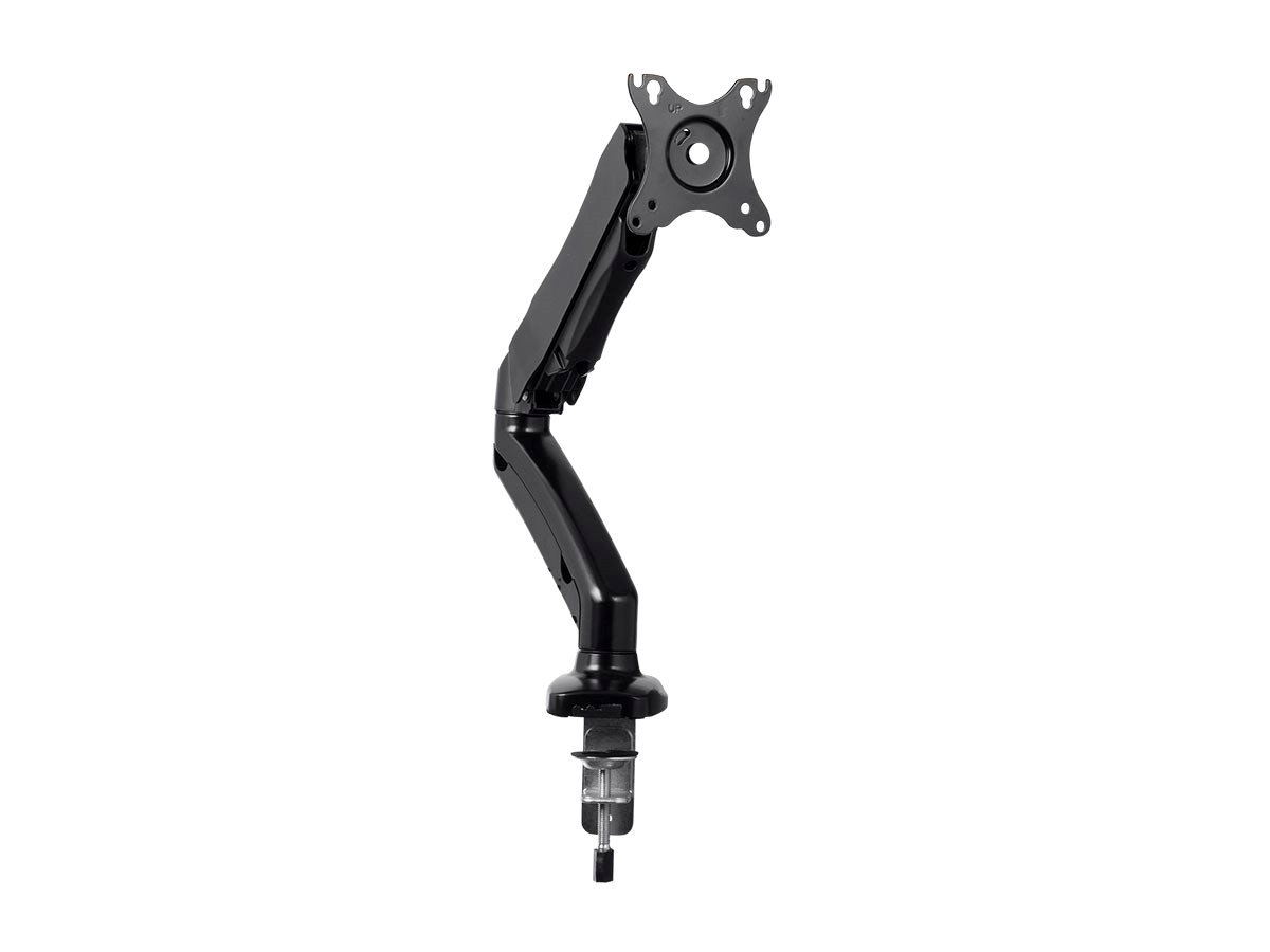 Workstream by Monoprice Single Monitor Adjustable Gas Spring Desk Mount, For Smaller Screens Up to 27in - main image