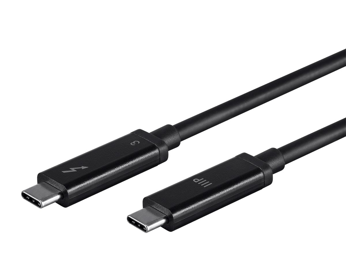 Monoprice Thunderbolt 3 (40 Gbps) USB-C Cable, 100W, 1.0m - main image