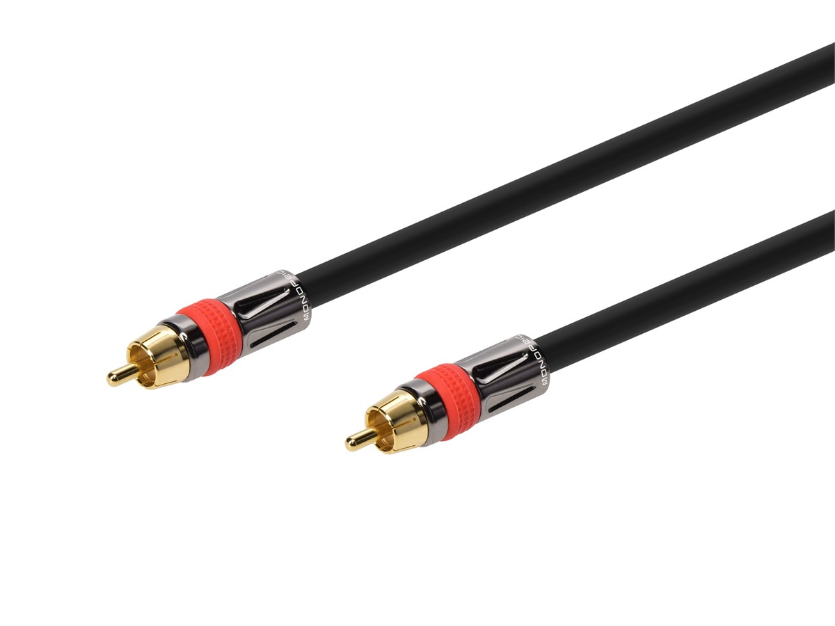 Cable Leader RCA Composite Video Cable - 12 Foot Male To Female Extension